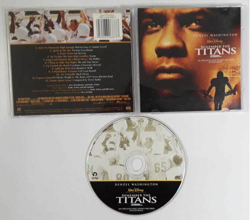 Cd Soundtrack Remember The Titans (disney)