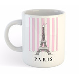 Taza De Ceramica Paris Ciudad Amor Moda Glam Torre Eiffel