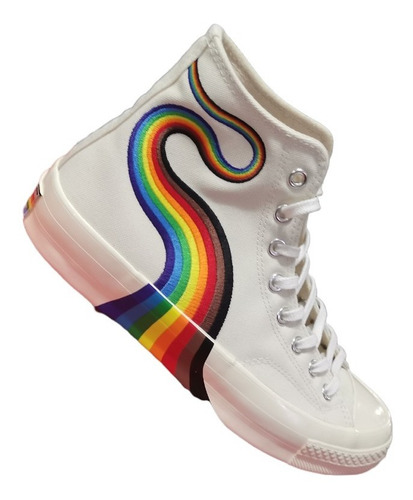 Converse Alt  Rainbow Lgbt Pride Orgullo White Blanco 170821