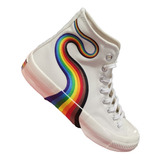 Converse Alt  Rainbow Lgbt Pride Orgullo White Blanco 170821