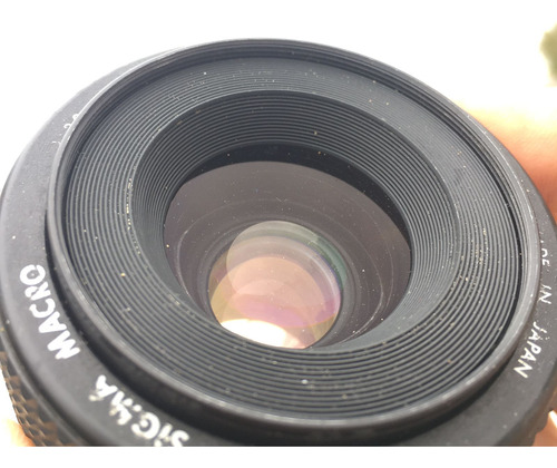 Lente Macro (1:1) Sigma 50mm F2.8 Para Nikon (manual)