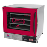 Horno Eléctrico Convector Progas Digital Prp004 Plus Rojo