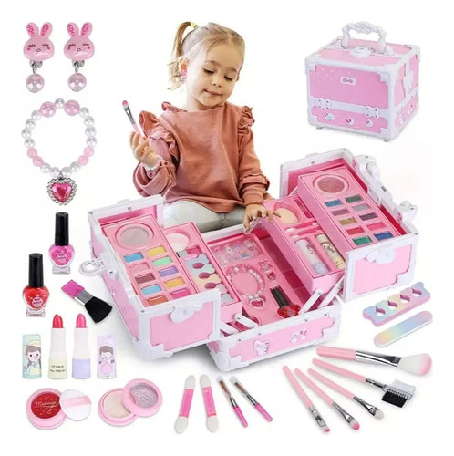 Caja De Maquillaje Para Juguetes Cosméticos Para Niños .