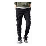 Pantalones Bombachos De Estilo Hip Hop Para Hombre Cargos