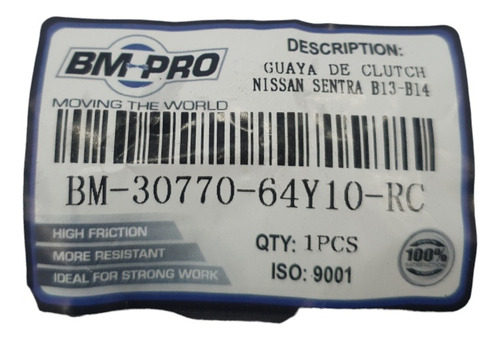 Guaya Embrague Nissan Sentra B13 B14 Bmpro Foto 4