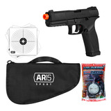 Pistola Co2 Aps Z1 Blowback + 5k Bbs Nautika 0.20g + Capa