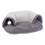 Cama Tipo Túnel Para Gatos De Felpa, Estera Para Cama Para