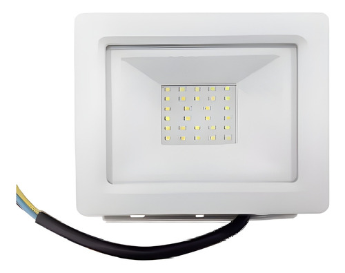 Reflector Proyector Led Exterior 20w Sica Ip65 Blanco Frio