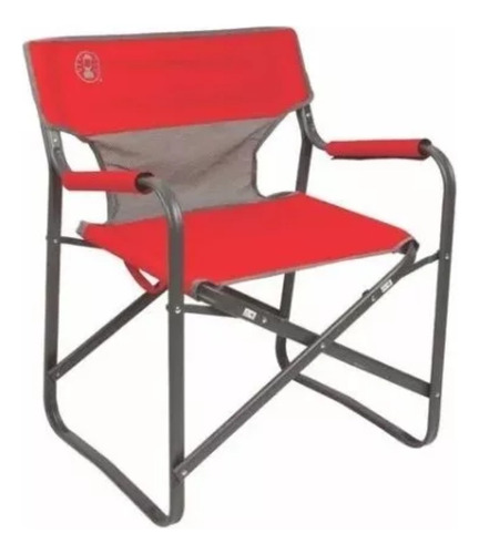 Silla Sillón Director Coleman Plegable Steel Deck 136 Kg