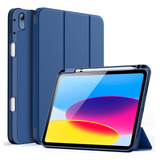 Jetech Funda P/ iPad 10 10.9 PuLG 2022, 10.ª Gen Azul