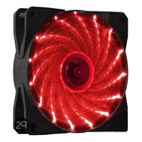 Ventilador Gamer 12cm Cooler 110102 15 Leds