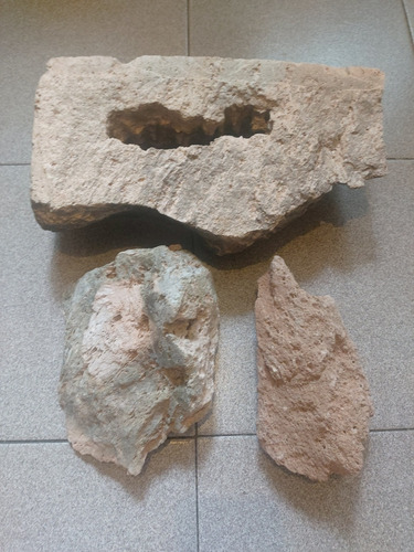 Piedras, Rocas Acuario Usadas Y Nuevas, 3 Unidades
