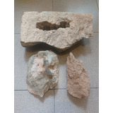 Piedras, Rocas Acuario Usadas Y Nuevas, 3 Unidades