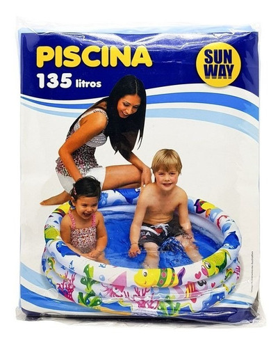 Boia Piscina Inflável Bebê Infantil Praia Brinquedo 101 Litr