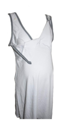 Camisa De Dormir Maternal Y Lactancia Bretel Desmontable 