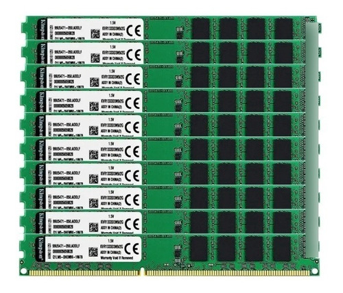 10 Ram 2gb Ddr2 800mhz Pc2-6400 10uds*2gb  Lote.