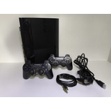 Ps3 Super Slim 250gb 2 Controles 20 Jogos Gta V Cod Mk Minecraft Destrav Hen