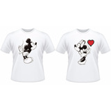 Camiseta  Kit Mozão Mickey E Minnie 