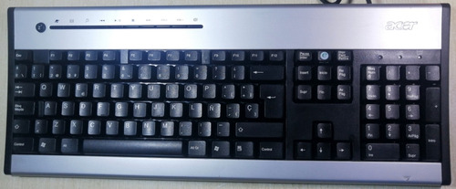 Teclado Multimedia Acer, Modelo Ku-0355 Original Usb