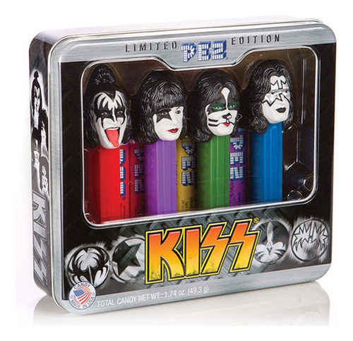 Kiss Figuras Pez Dispenser Candy