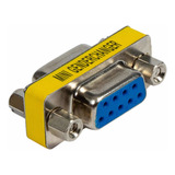 Adaptador Emenda Serial Db9 Femea X Femea 9 Pinos Rs232