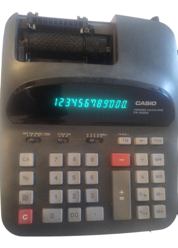 Calculadora Casio Fr-5200l La Impresora Revisar 