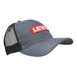 Levis Levi's Gorra Cap Trucker 87516-0113 Dark Grey
