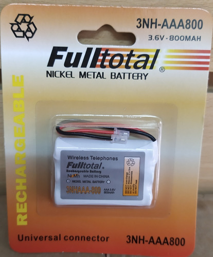 Batería Recargable Para Telefono 3nh-aaa800 Full Total