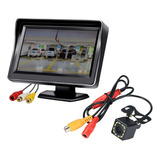 Monitor De Reversa Con Cámara Trasera Para Autos Camionetas