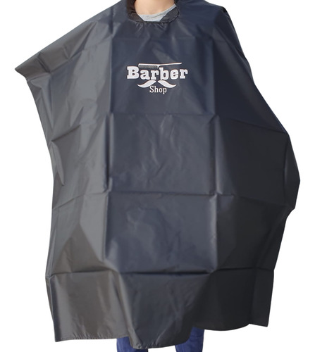 Capa Barberia Tela Silver Impermeable 533 - Barber Bigote