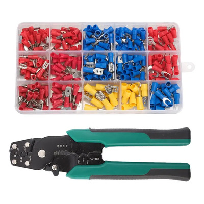 Pinza Pelacable Automatica + 280 Terminales Crimpado Aislado | MercadoLibre