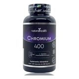 Cromo 400 Con L - Carnitina 120 Caps Natural Health