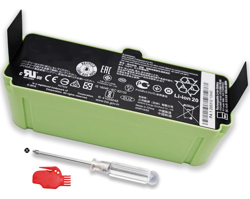  Bateria Para Roomba 1800li 14.4v, 26wh, 1800mah.