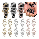 Dijes Para Uñas De Serpiente Para Manicura Nails, Kit 5unid