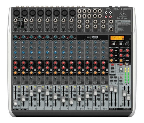 Mesa Analógica Behringer Xenyx Qx2222 Usb Com Efeitos Bivolt