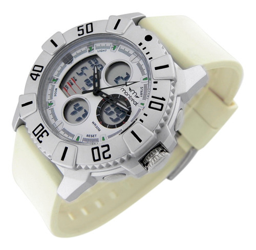 Reloj Montreal Hombre Ml697 Ana-digi Cronometro Alarma Luz