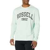 Russell Athletic Polera De Manga Larga Con Logotipo Para H