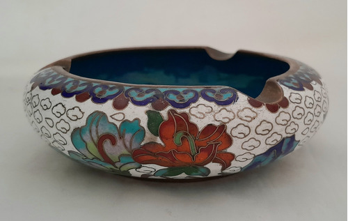 Cenicero Cloisonne 11 Cm De Diámetro 