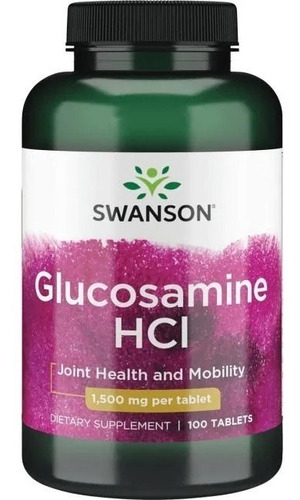 Swanson | Glucosamine Hcl I 1500mg I 100 Comprimidos I Usa