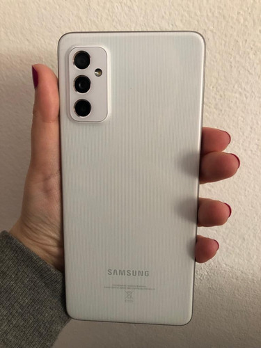 Smartphone Galaxy M52 6.7'' 128gb 6gb Ram Branco Samsung