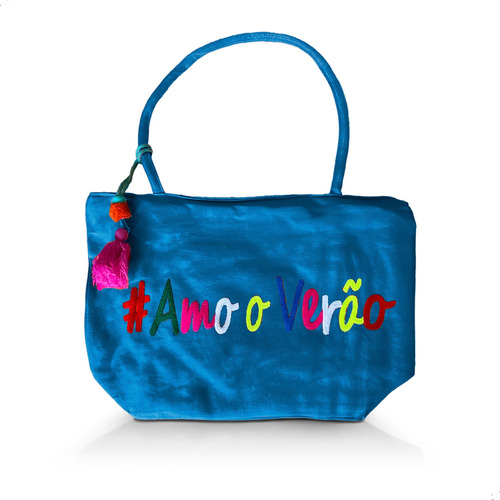 Bolsa Sacola De Praia Mar Verão Feminina Grande Branca Sol