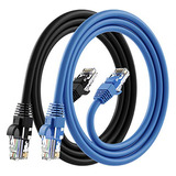 Cable Ethernet Gearit Cat 6 Cca - (3 Pies, Paquete De 2) Lan