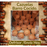  Cazuela Barro Cocido Natural #17 Cm T/ Horno Envio Hoy !!´p