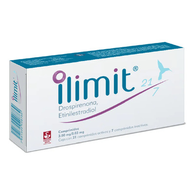 Ilimit 21\u002F7 Comprimido 3 Mg\u002F0,03 Mg, 28 Comprimidos | Envío gratis