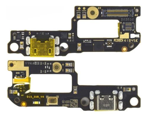 Placa Carga Conector Compatível Com Mi A2 Lite Carga Turbo