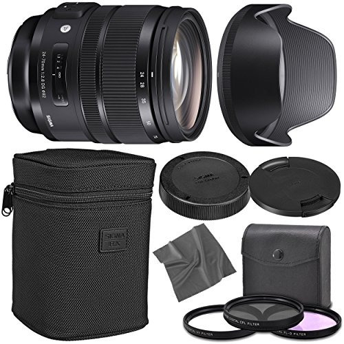 Sigma 24-70 Mm F / 2,8 Dg Os Hsm Lente Arte Para Canon Ef Co