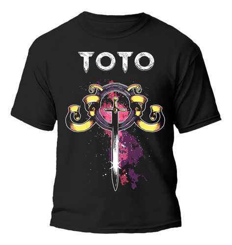 Remera Toto Banda Rock Diseños 100% Algodón