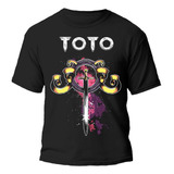 Remera Toto Banda Rock Diseños 100% Algodón