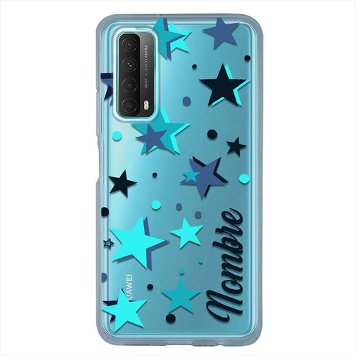 Funda Para Huawei Estrellas Personalizada Con Tu Nombre