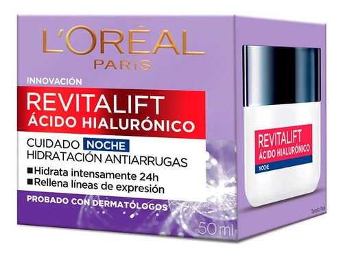 Crema Revitalift Acido Hialuronico Cui - mL a $1260
